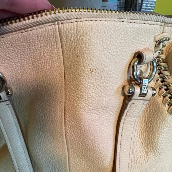 Coach Whiplash Leather Prairie Satchel Apricot - Picture 7 of 7